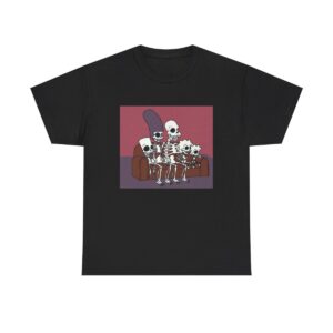 The Simpsons Skeletons T shirt