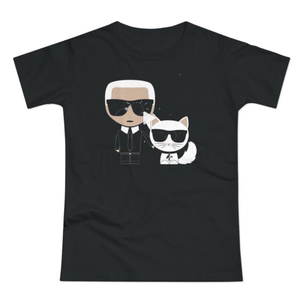 Karl Lagerfeld And Cat t shirt