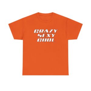 Crazy Sexy Cool Orange Colour T shirt