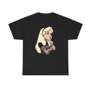 Alice In Wonderland Tattoos T shirt