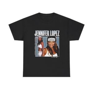 Jennifer Lopez t shirt Unisex Heavy Cotton Tee