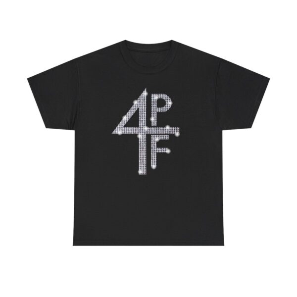 4PF Rhine Stone Logo Black T-Shirt