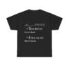 St Dont Try Me unisex T-shirt