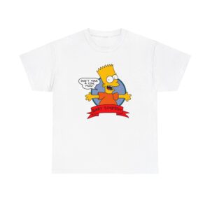 dont have a cow man bart simpson t shirt