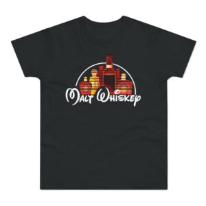 Malt Whiskey Not Walt Disney T Shirt