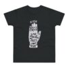 REGULAR FIT BLACK T-SHIRT