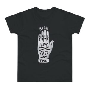 REGULAR FIT BLACK T-SHIRT