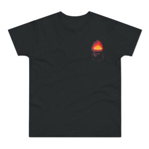 Calcifer-in-Pocket-T-Shirt