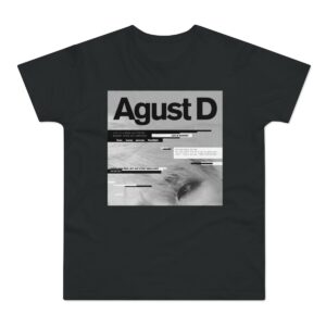 New AGUST D T-Shirt Jersey T-shirt