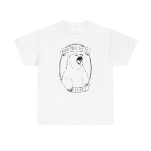 Dont Tell Me to Smile Bear Feminist Animal T-shirt