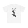 Yves Saint Laurent white gun T shirt