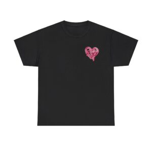 True Religion Black Heartbreaker Logo T Shirt