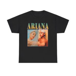 Ariana Grande 90s Vintage Black T-Shirt