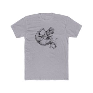 Lion And Crocodile Fights T shirt